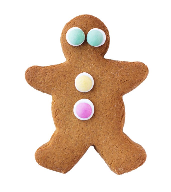 Molly Woppy Ginger Kid: a delightful, natural gingerbread figure, perfect for gifting and guilt-free snacking.
