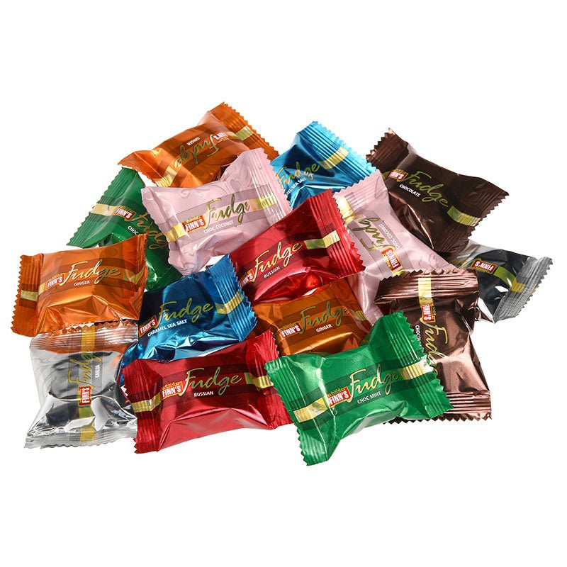 Finn's Fudge pieces x 5 (assorted flavours) - Beautiful Gifts - Packaged with Love