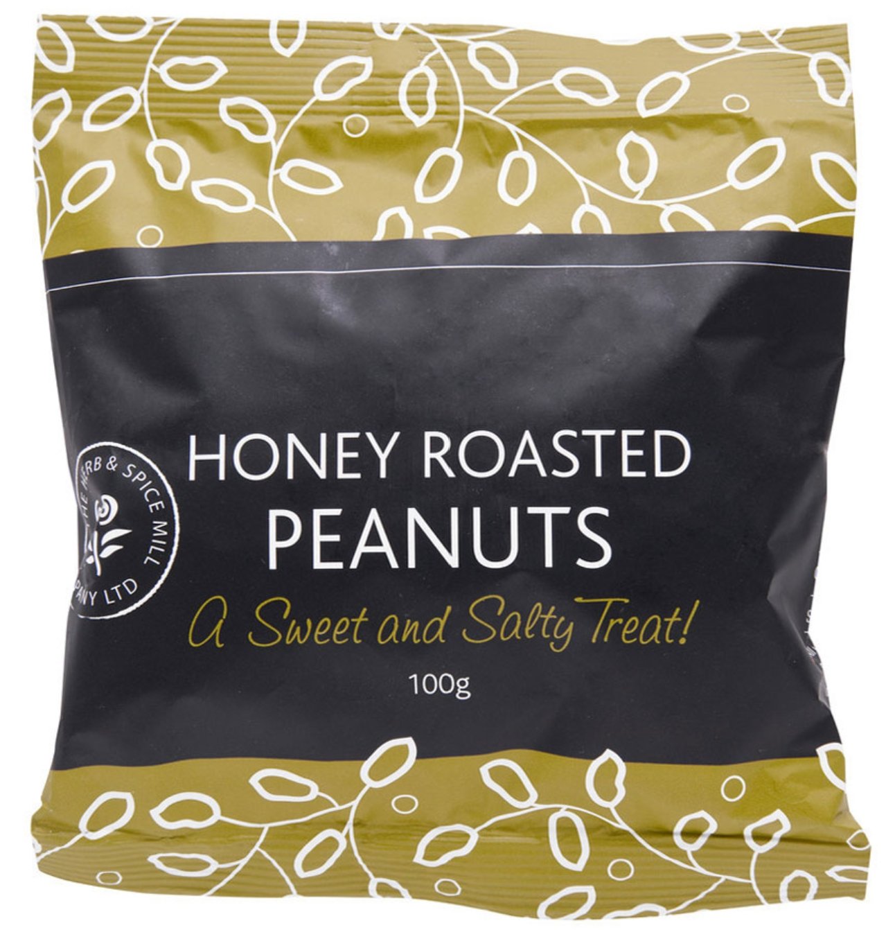 Herb and Spice Fine Foods Honey Roasted Peanuts 100g - Beautiful Gifts - Packaged with Love