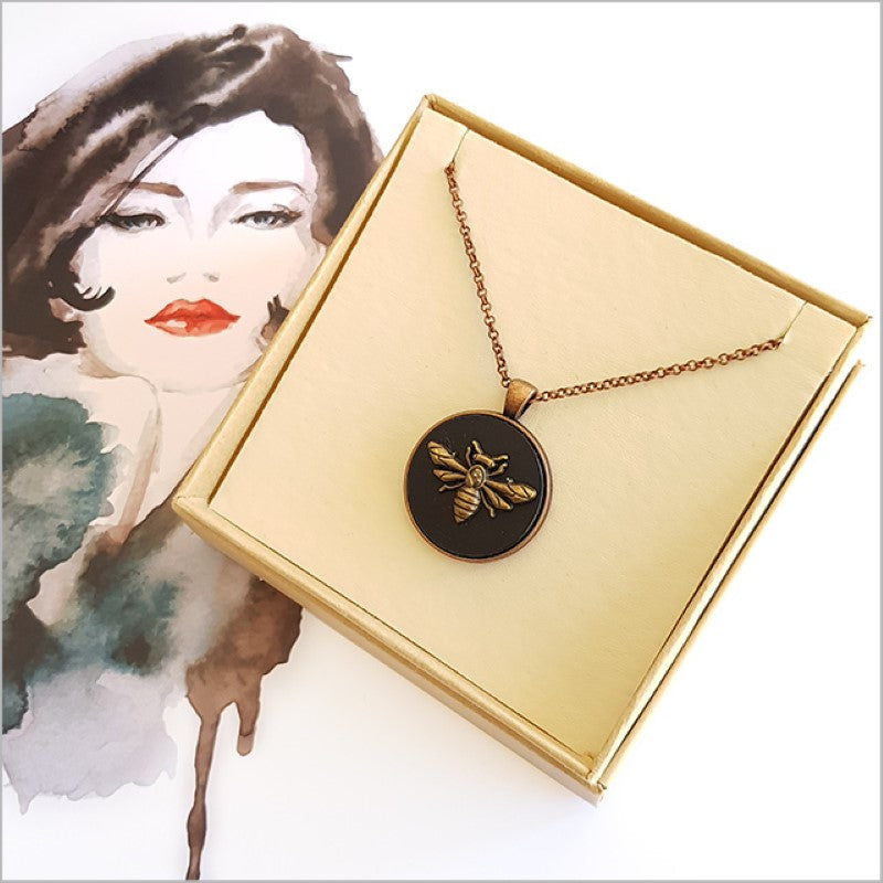 Honey Bee Necklace