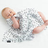 Lightweight cotton muslin blanket swaddle for babies, breathable, versatile for sun protection and privacy.