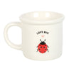 Love Bug Mug with 3D Ladybird - Beautiful Gifts