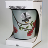 Reusable coffee cup featuring Pohutukawa & Fantail artwork, 350ml capacity, made in New Zealand, BPA-free.