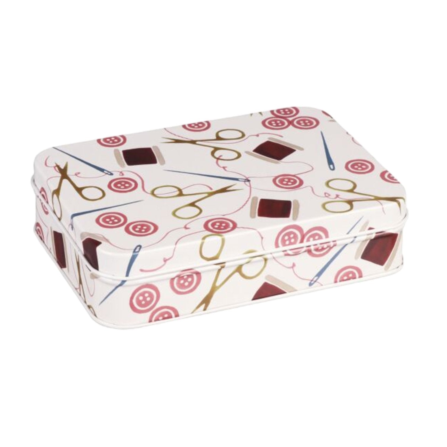 Emma Bridgewater Crafting Tin with colorful designs, perfect for organizing craft supplies, stationery, or treats.