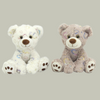 Soft 20cm Heart Teddy Bear holding a heart, available in random white or natural colors, perfect for gifts and cuddles.