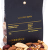 Luxury Nuts mix featuring cashews, hazelnuts, almonds, and walnuts, perfect for gourmet snacking and gifting.