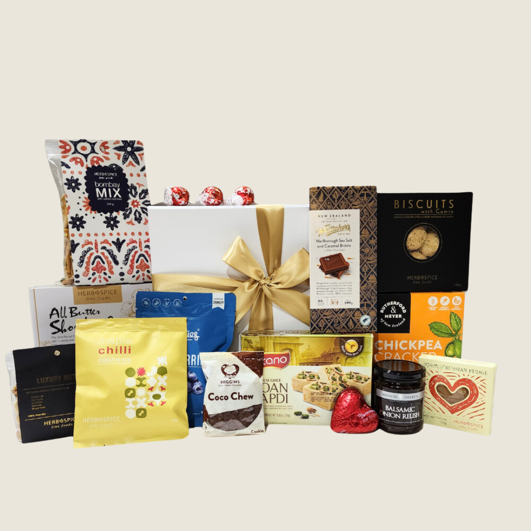 "Festive Diwali hamper featuring sweets, snacks, chocolates, and gourmet delights for a joyful celebration."