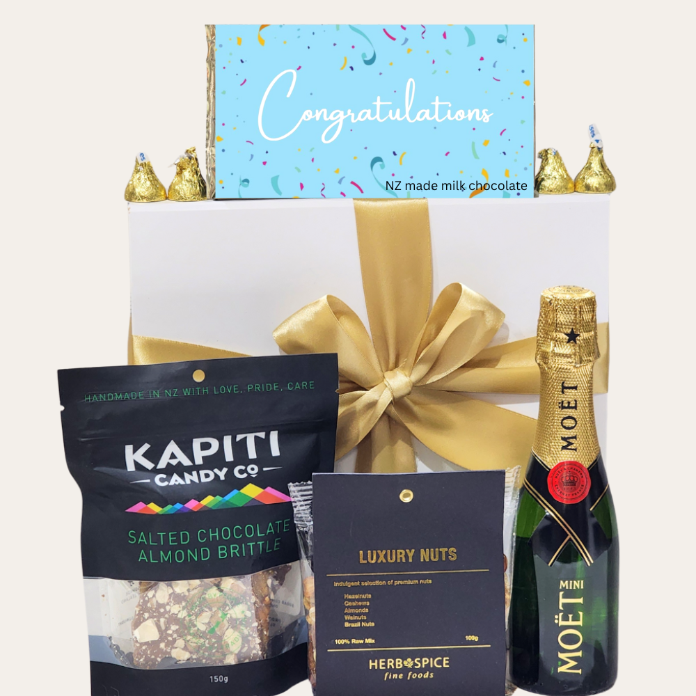 Congratulations with Moet