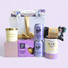 Elegant Pamper Queen Gift Box filled with luxurious NZ self-care products for ultimate relaxation and indulgence.