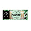 Rutherford and Meyer garlic and olive oil wafers, perfect for gourmet snacks and pairing with cheese and dips.