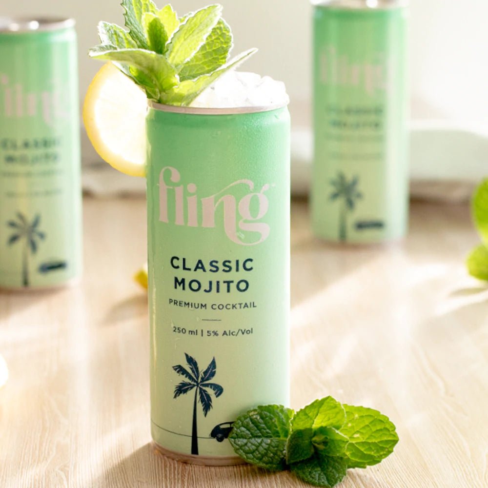 Fling Cocktails - Classic Mojito - 250ml - Beautiful Gifts - Packaged with Love