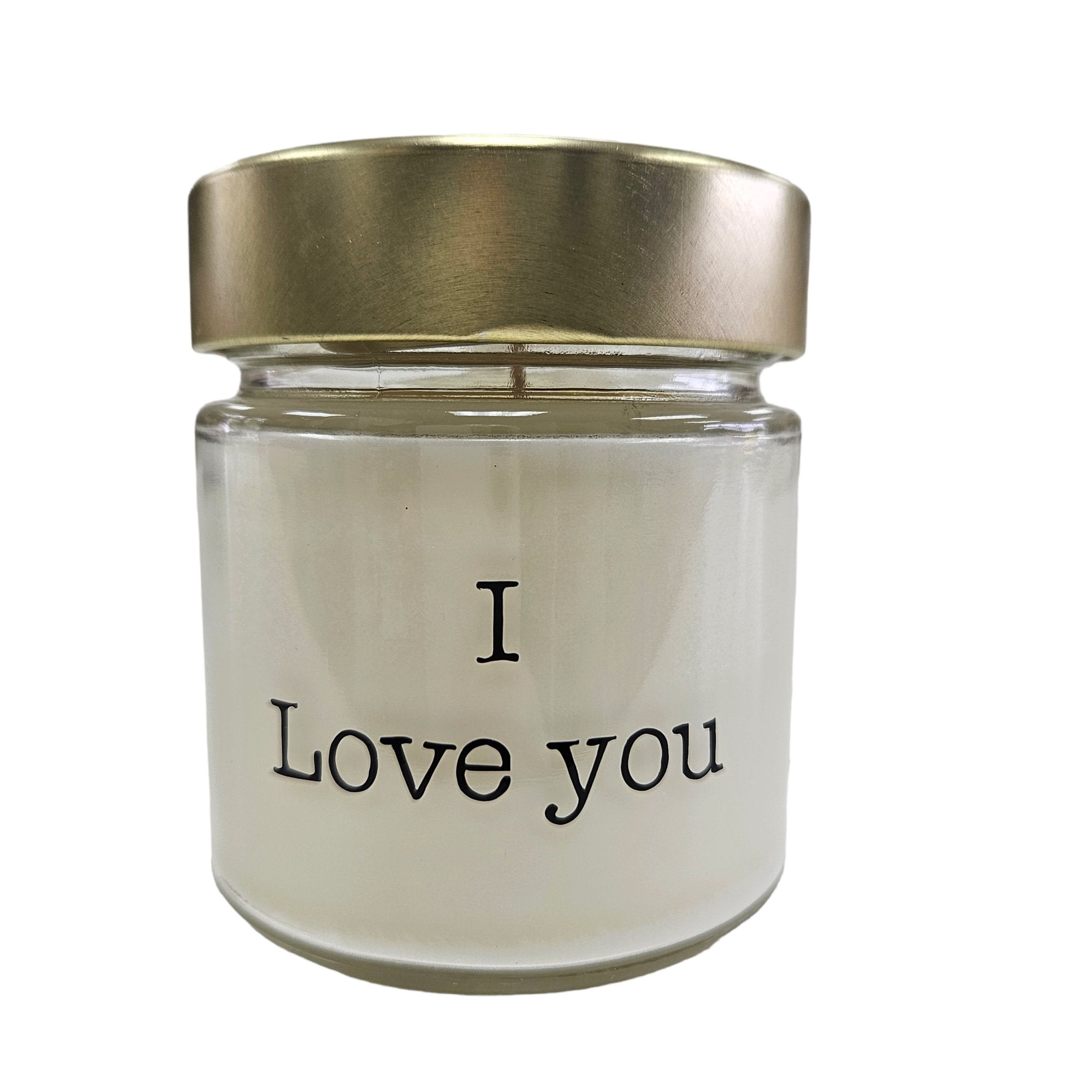 "I love you" candle - Beautiful Gifts
