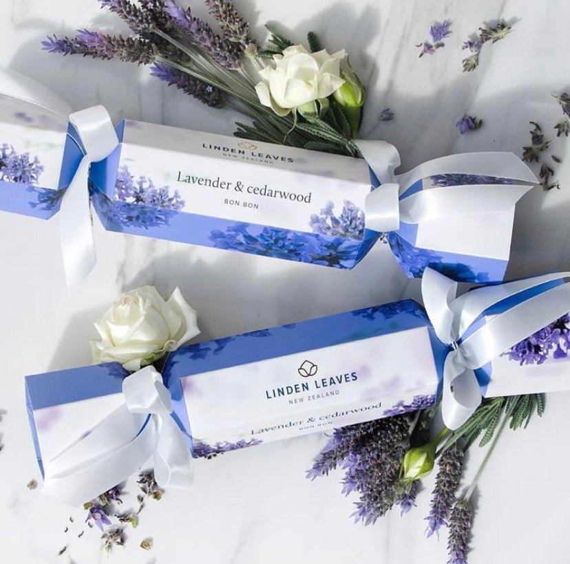Linden Leaves Lavender & Cedarwood Bon Bon - Beautiful Gifts - Packaged with Love
