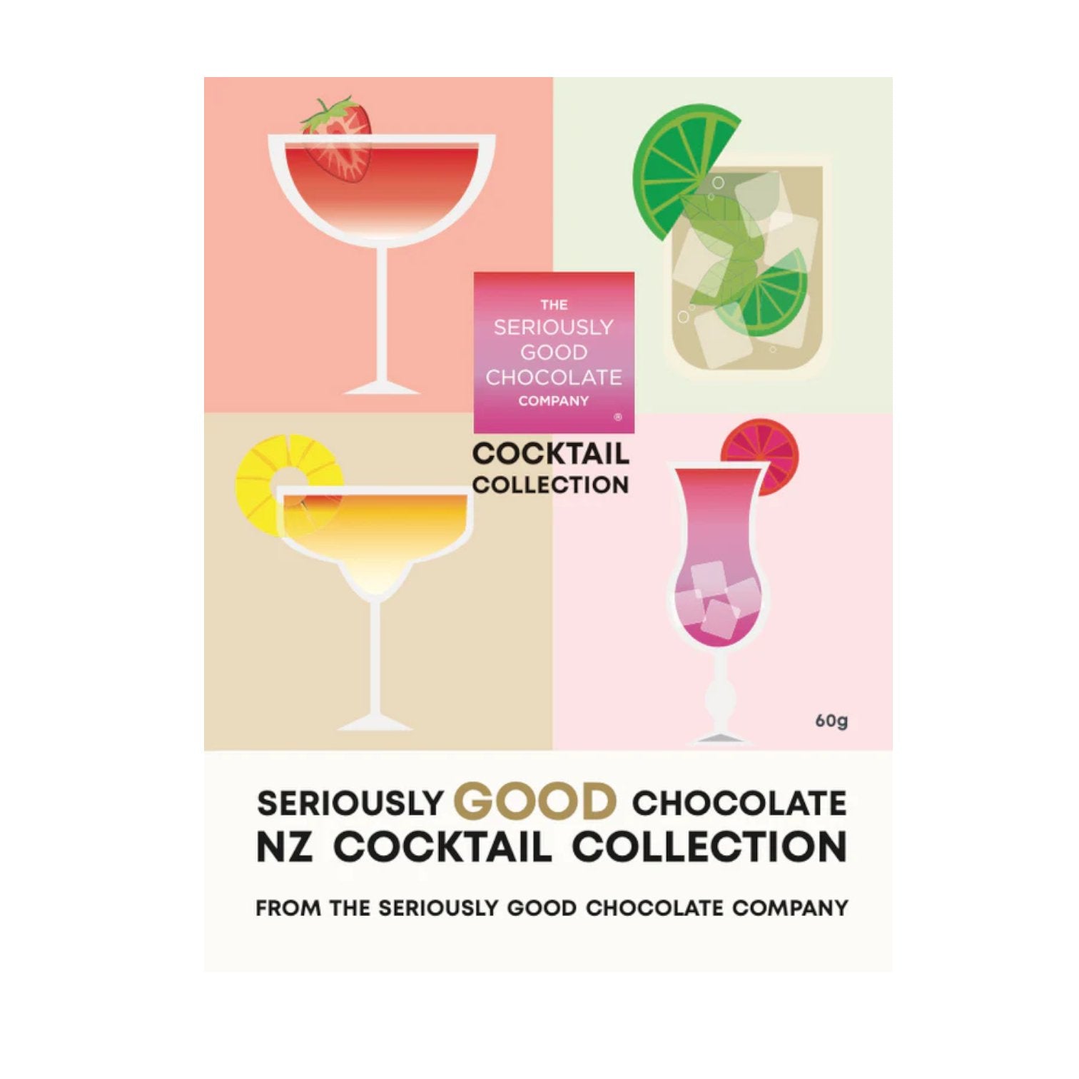 NZ Cocktail collection chocolates - Beautiful Gifts