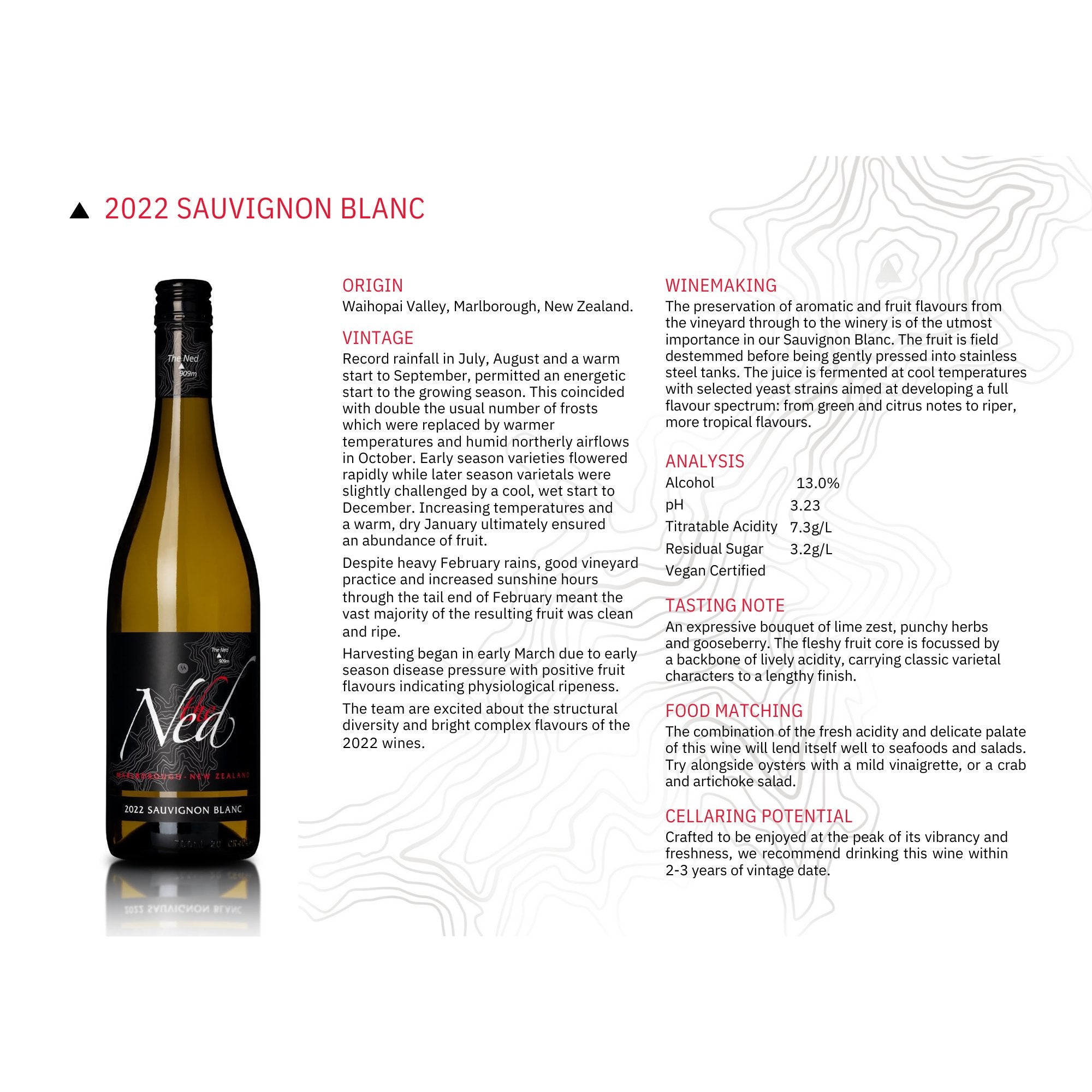 The Ned Sauvignon Blanc 750ml - Beautiful Gifts